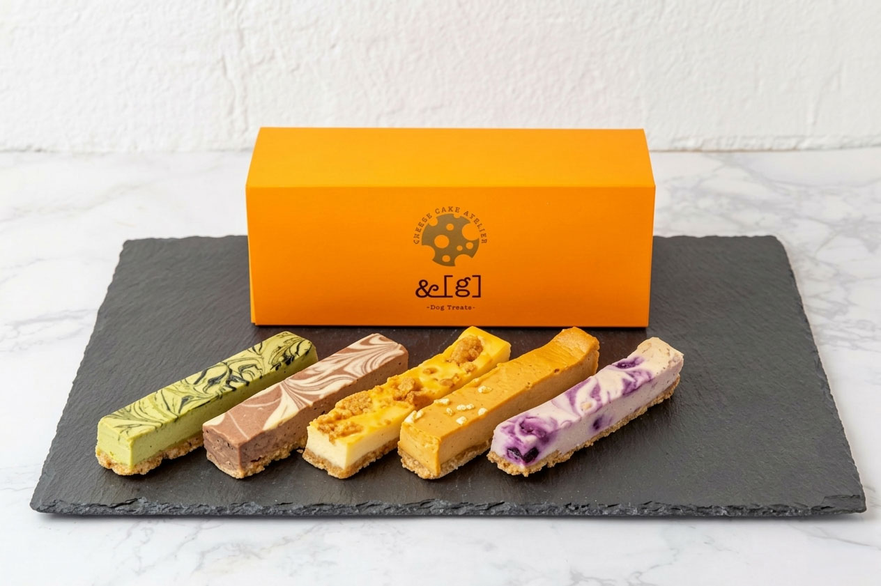 ベイクドcheesecakeバー5本セット（※箱付き）