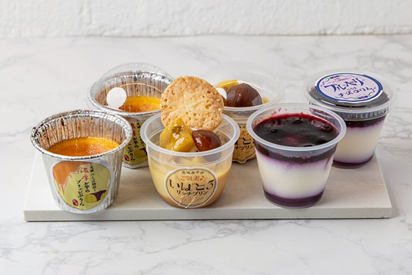 シェフこだわりのスイーツプリン